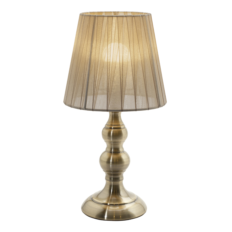 Louise tabel lamp (Beige / brun)