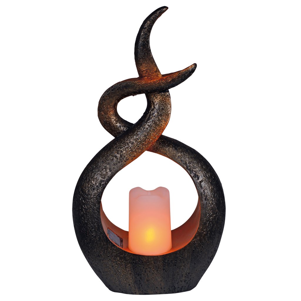 Candle Flame solcelle (Brun)