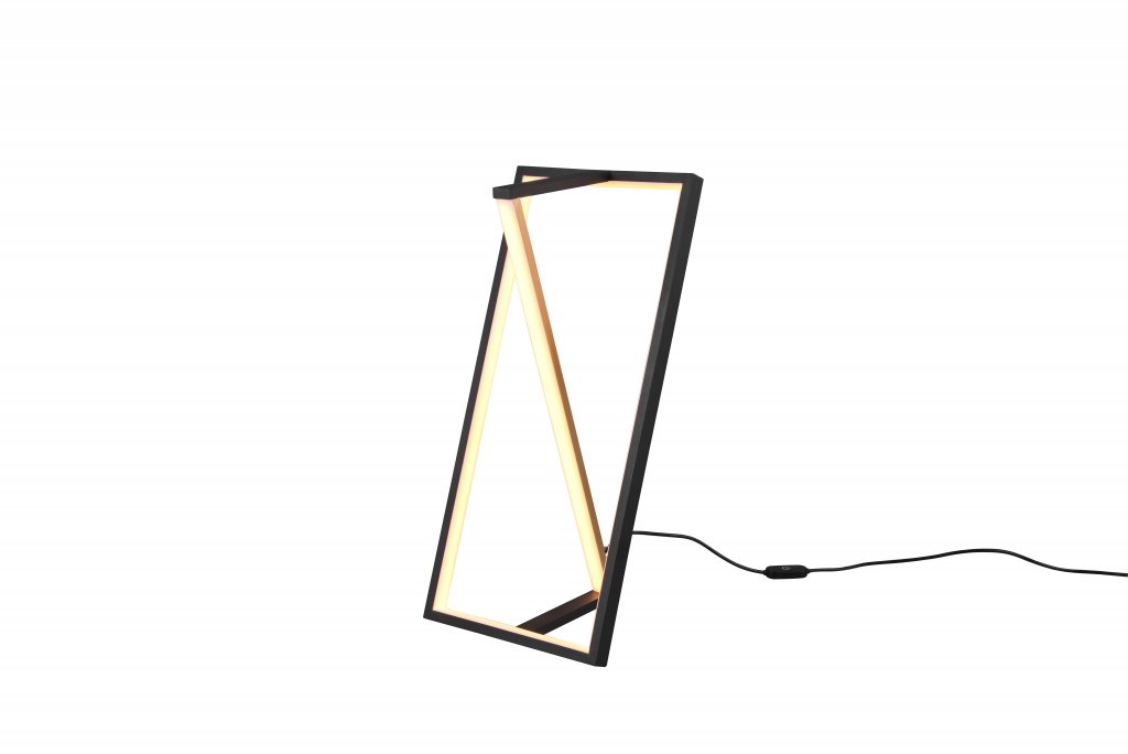 Edge LED table lamp (Zwart)