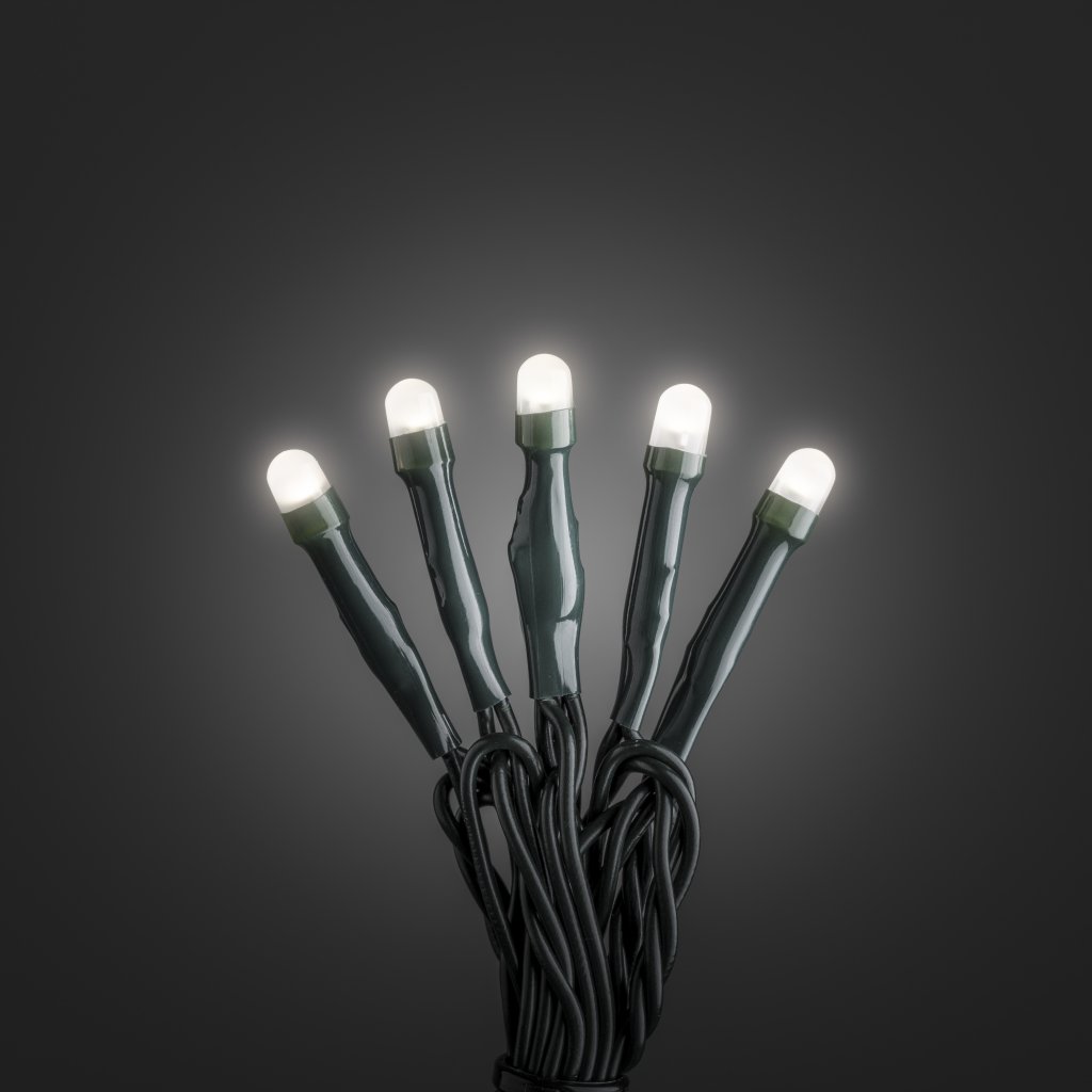 Konstsmide Loop 100 LED frostet (Grøn)