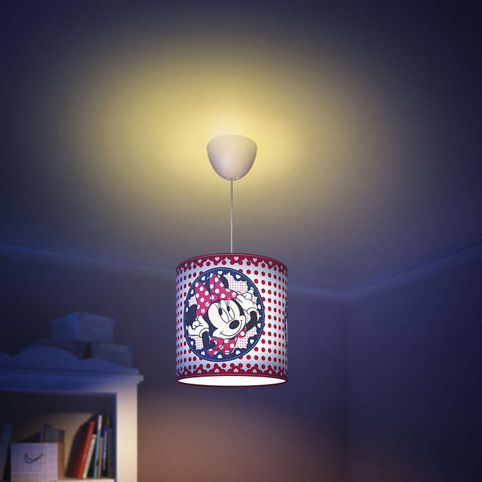Disney Minnie Mouse Children's Ceiling Pendant Light Shade 