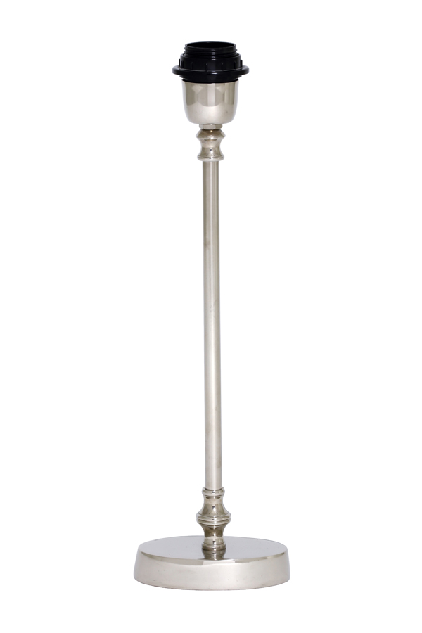Lamp base 11,5x7x40,5 cm SUTRI nickel (Zilver)