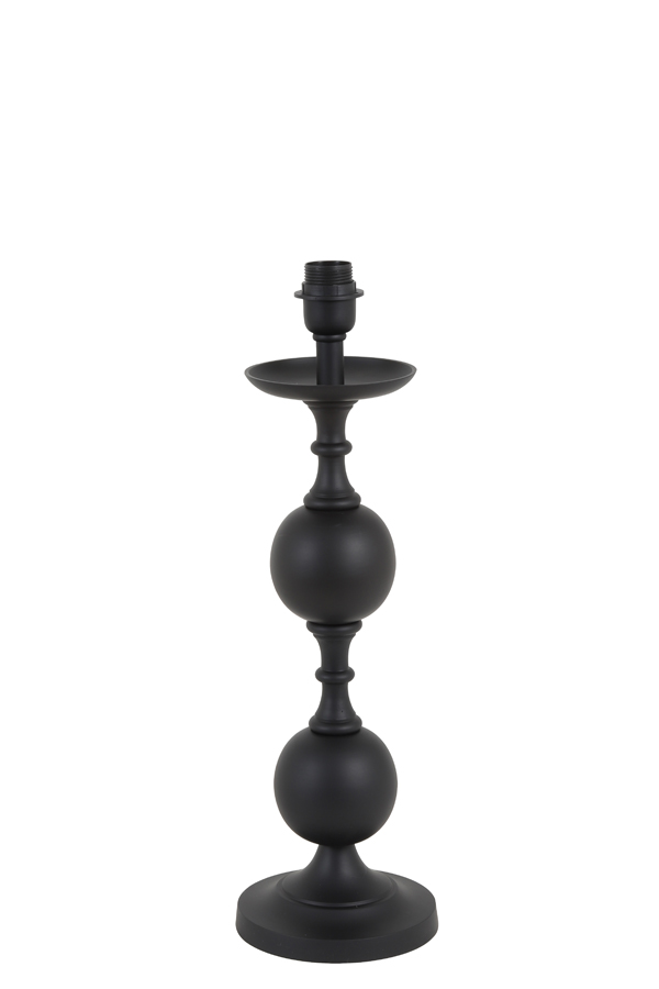 Lamp base Ø17x51 cm LESANE matt black (zwart)