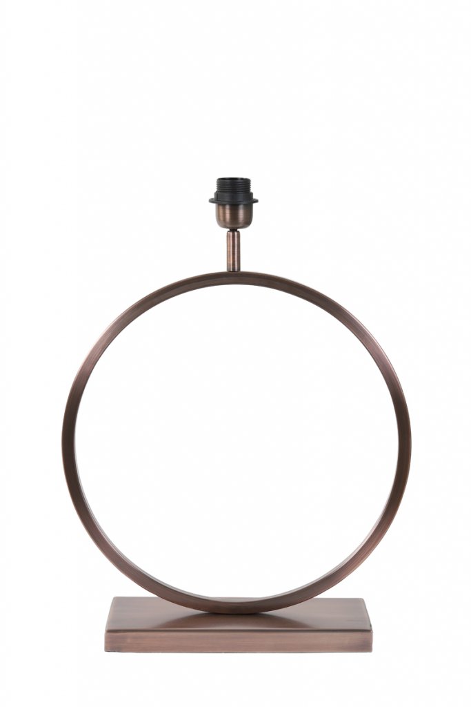Lamp base 40x13x47 cm LIVA antique copper (Bronzen)