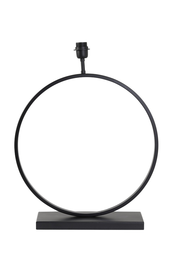 Lamp base 50x15x59 cm LIVA matt black (zwart)