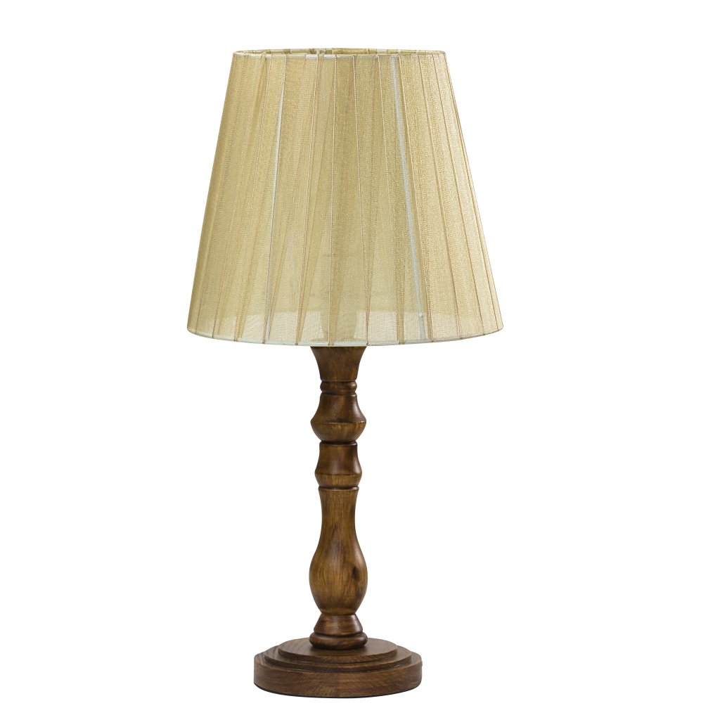 elin table lamp (brown stain) (brun)