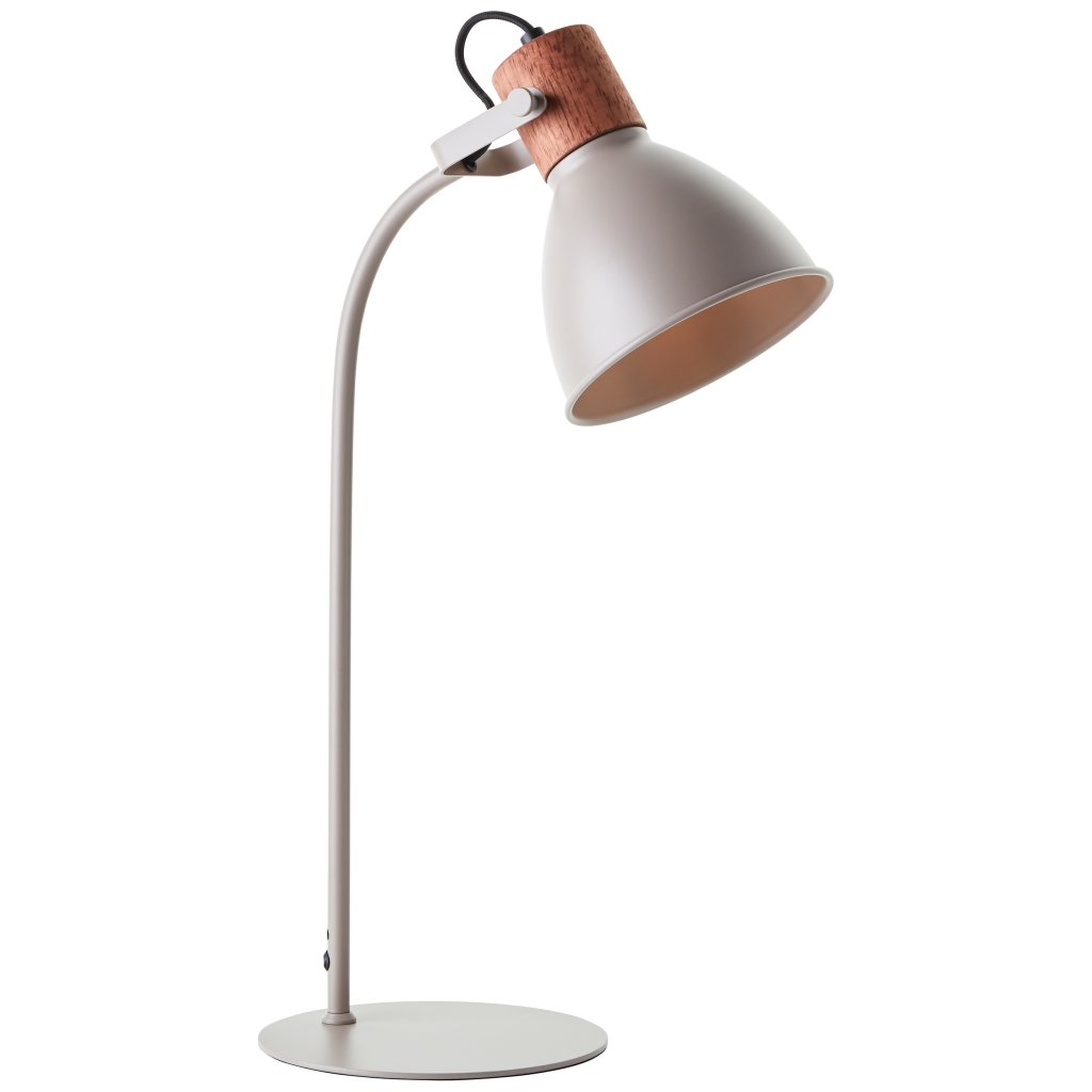 Erena bordlampe (Grå-brun)