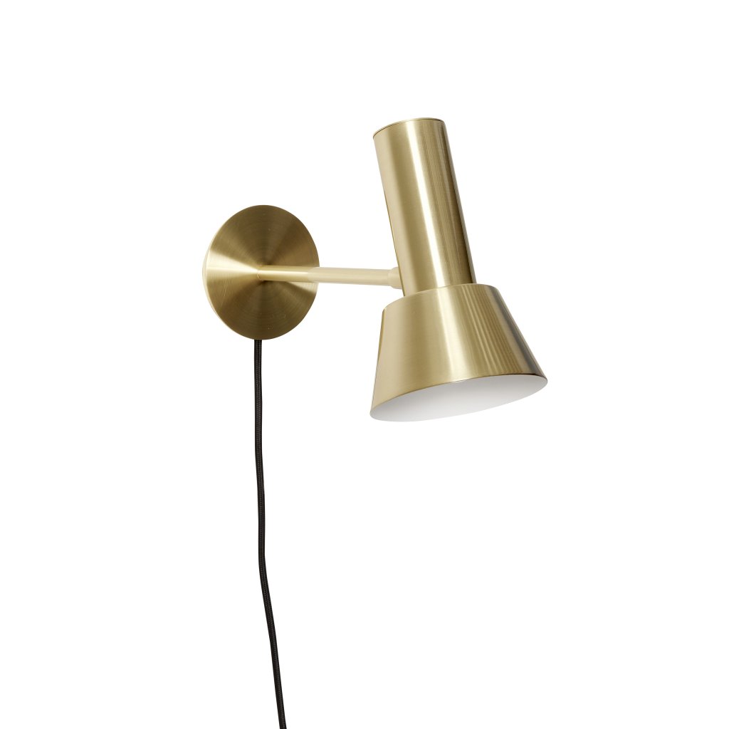 Hubsch Tap Wall Lamp Brass (Messing)