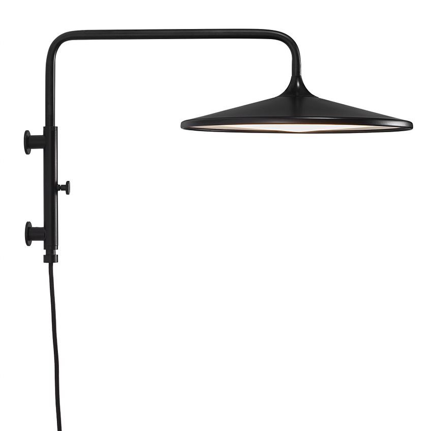 Balance wall lamp (zwart)