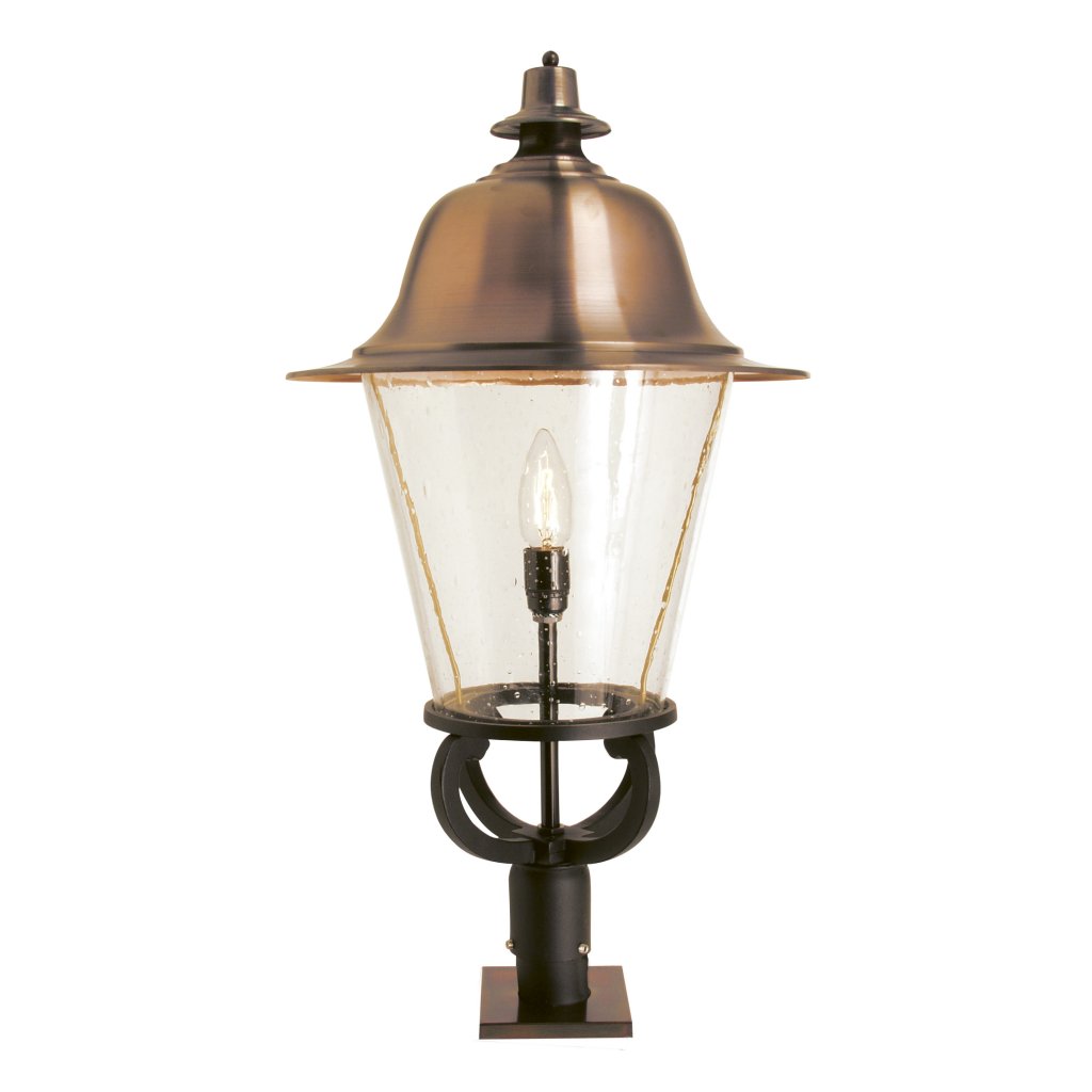 Rosendal foot lamp copper (Geoxideerd koper)