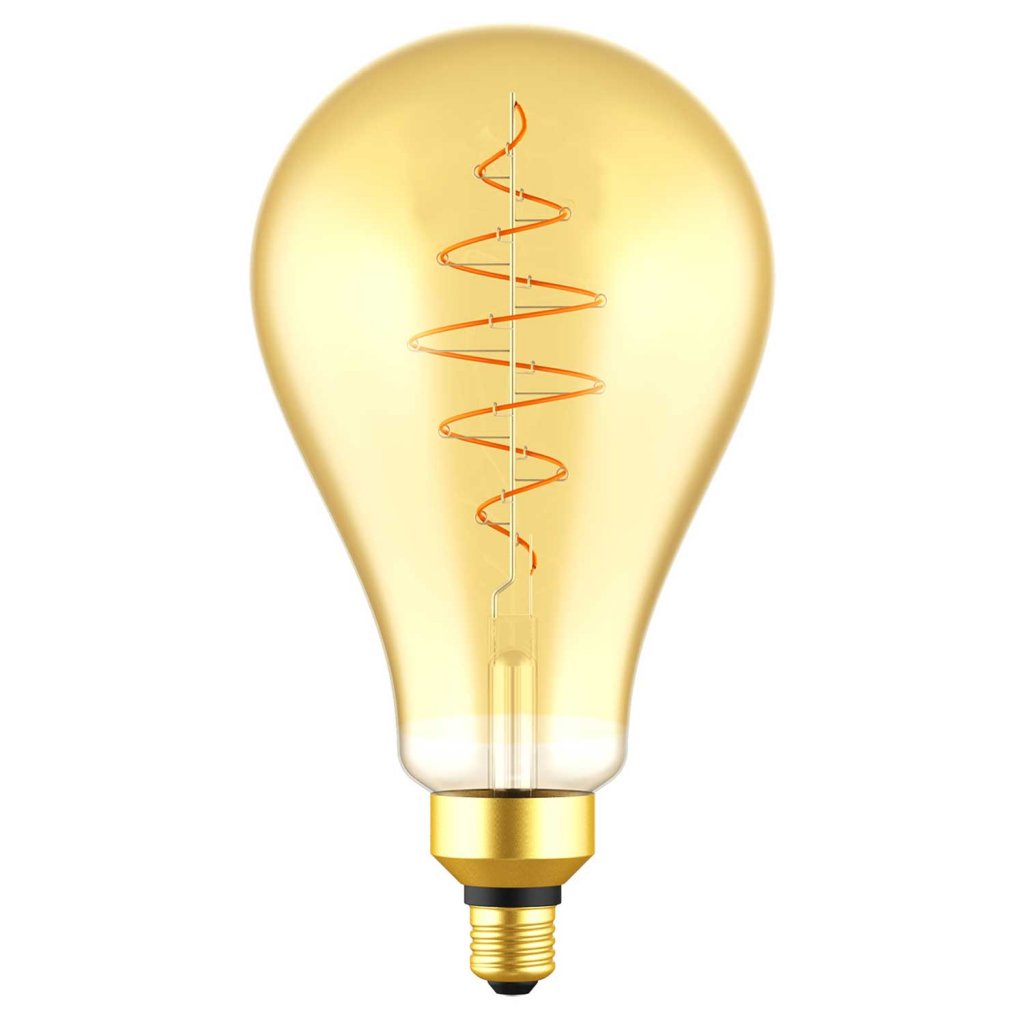 Eller koncept vagt E27 XL Amber Deco LED 8.5W - LED-pærer Nordlux | Lightshop.com
