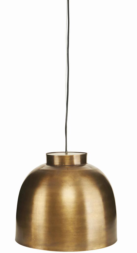 7: Bowl Pendel Lampe - Messing -Ø35 cm fra House Doctor