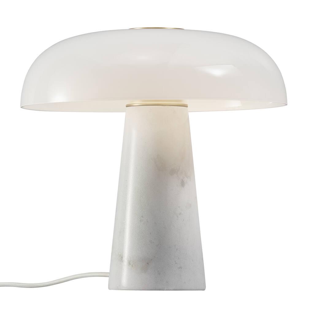 Glossy table lamp (hvid)