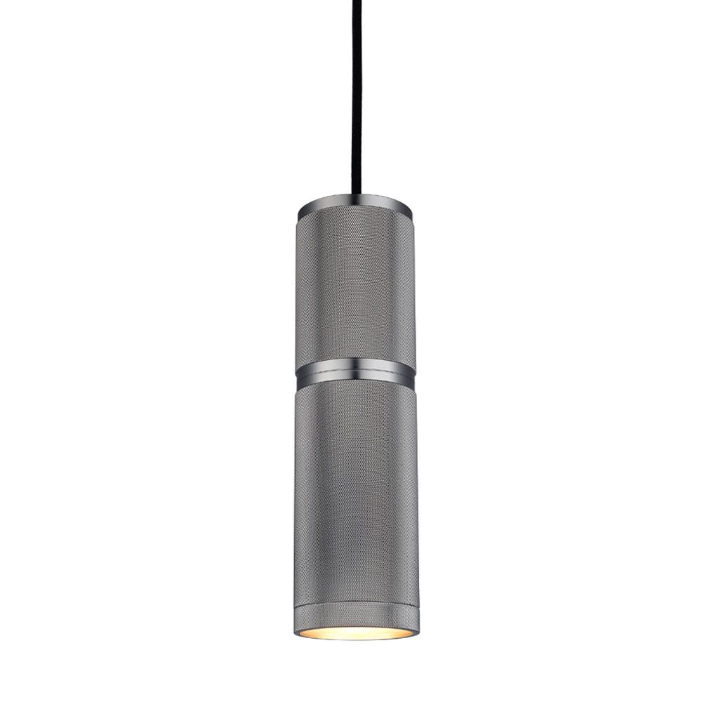 Halo Design Halo- the pendant Cylinder pendel i Metal gun black Ø12 2,5m kabel