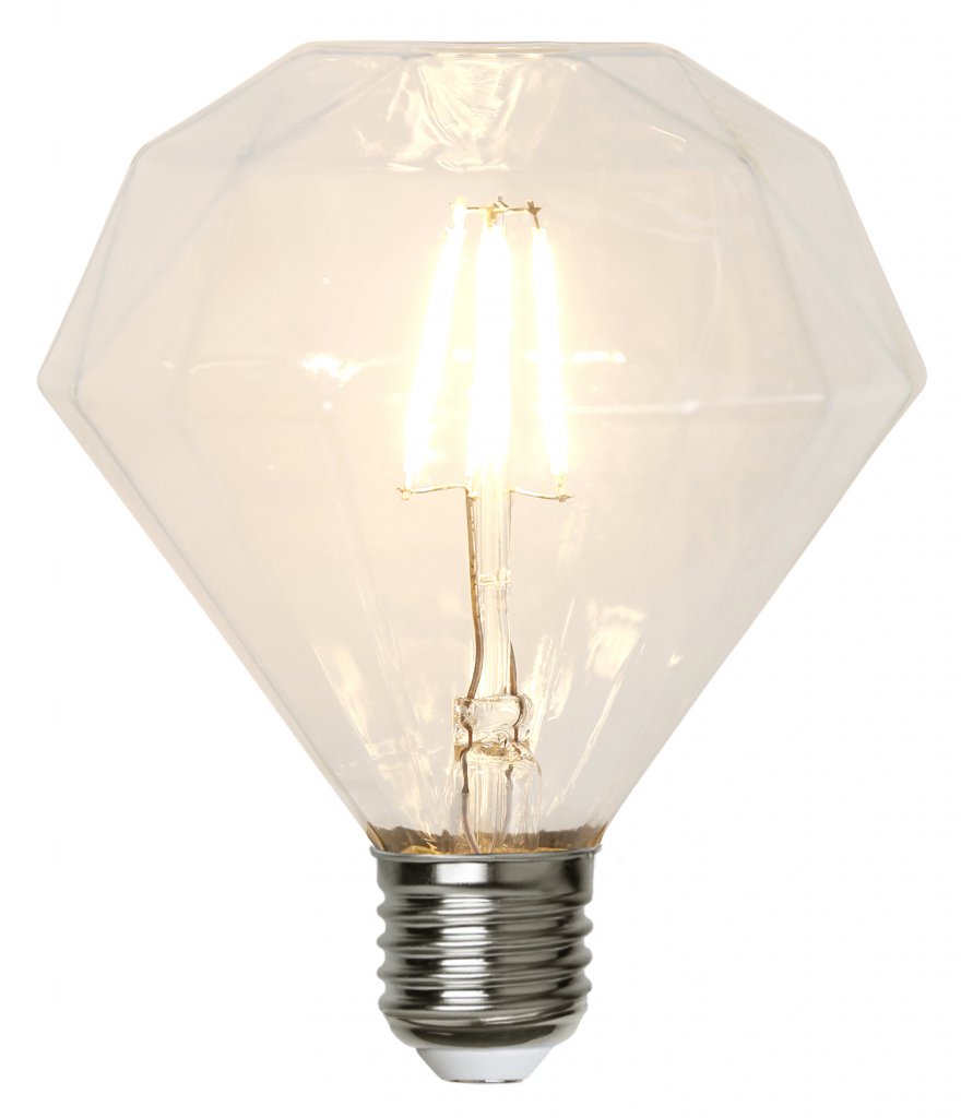 E27 kantig LED dimbar - Decoratieve Trading | Lightshop.com