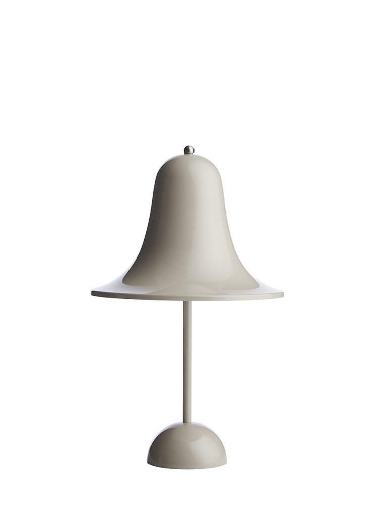 Pantop bærbar bordlampe (Grå Sand)