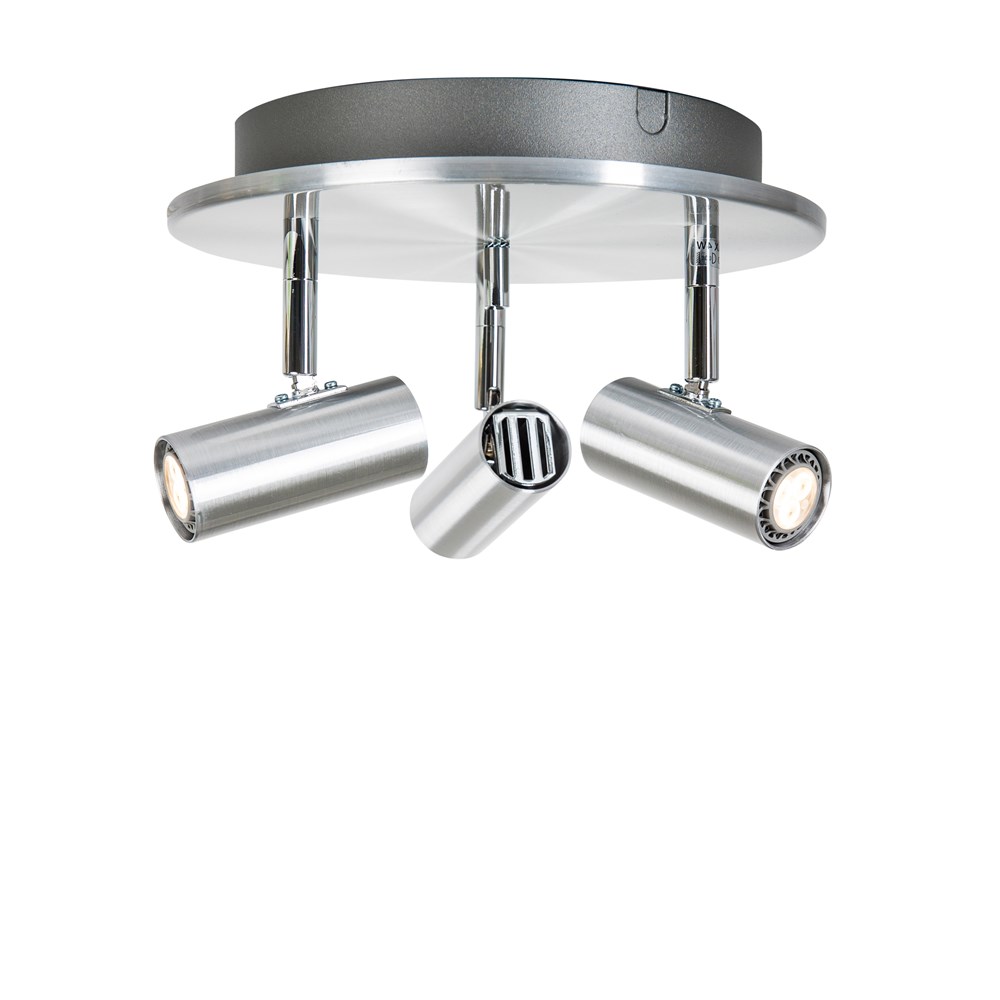 Belid Cato LED ceiling 3-spot (aluminium)