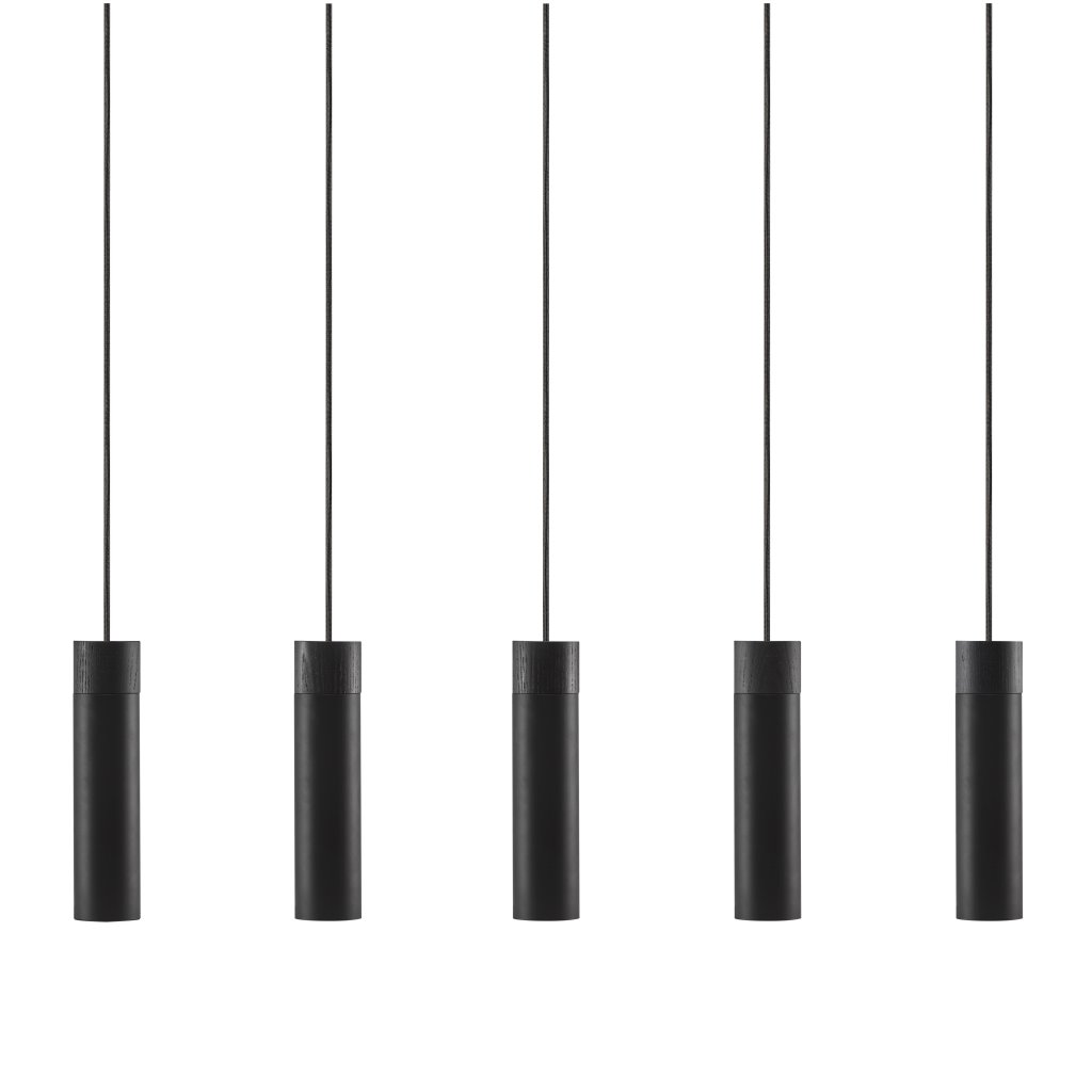 Tilo 5 pendant light (zwart)